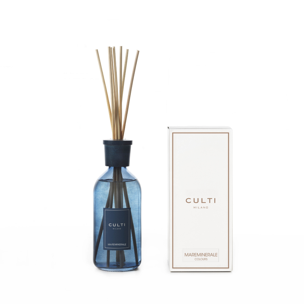 Colours Diffuser (Blue) 500ml - Mareminerale – Culti Milano Singapore Colours Diffuser (Blue) 500ml - Mareminerale – Culti Milano Singapore